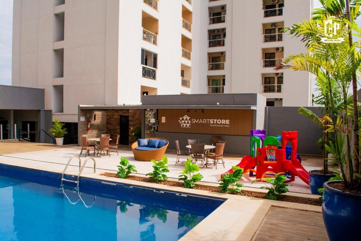 Elegancia & Conforto Flat Mobiliado Goiânia Zewnętrze zdjęcie