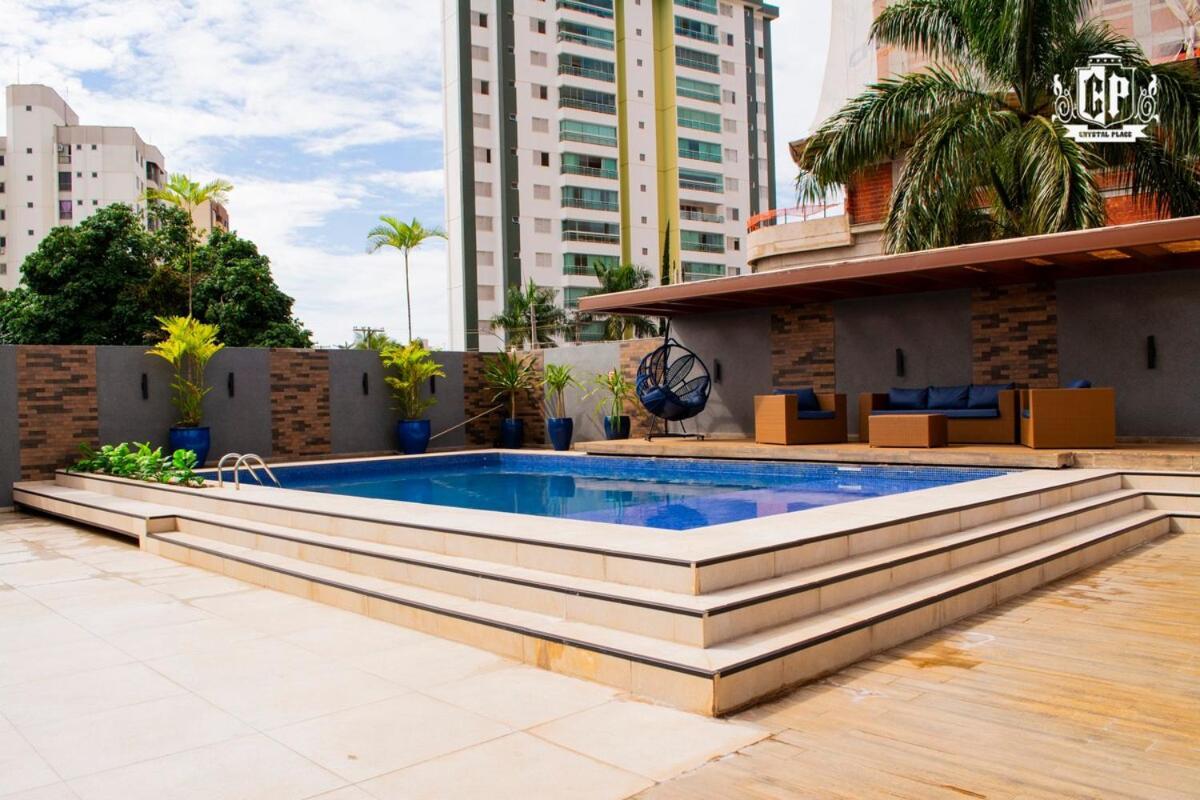Elegancia & Conforto Flat Mobiliado Goiânia Zewnętrze zdjęcie