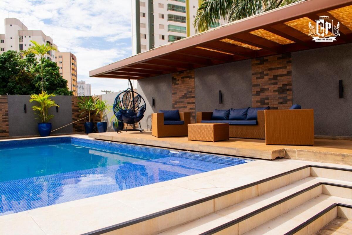 Elegancia & Conforto Flat Mobiliado Goiânia Zewnętrze zdjęcie